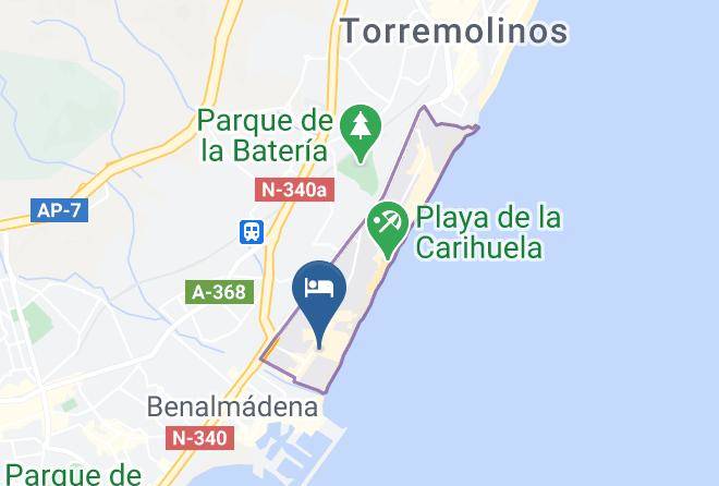 Malaga - Hotel Riu Nautilus Maps