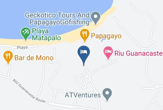 Carrillo - Hotel Riu Palace Costa Rica Maps