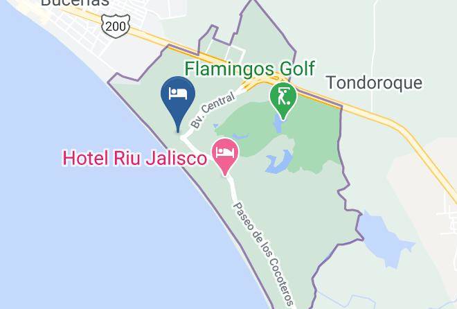 Bahia De Banderas - Hotel Riu Palace Pacifico Maps
