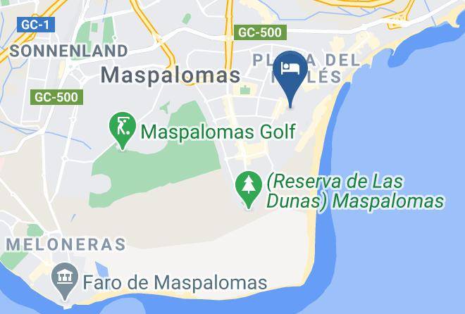 Las Palmas - Hotel Riu Palace Palmeras Maps