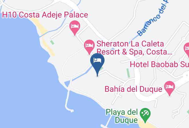 Santa Cruz De Tenerife - Hotel Riu Palace Tenerife Maps