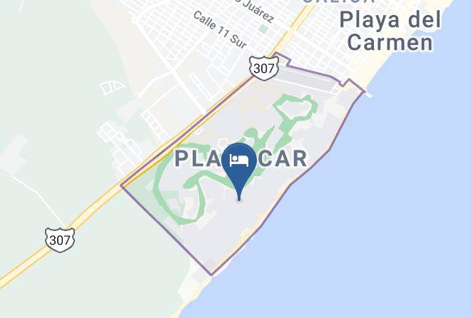Solidaridad - Hotel Riu Playacar Maps