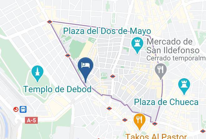 Madrid - Hotel Riu Plaza Espana Maps