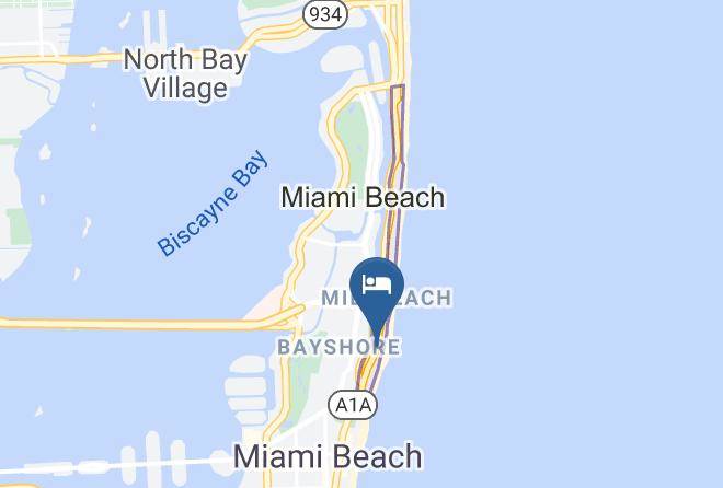 Miami Dade - Hotel Riu Plaza Miami Beach Maps