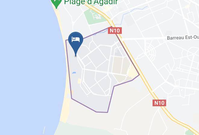 Agadir - Hotel Riu Tikida Dunas Maps