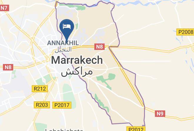 Marrakesh - Hotel Riu Tikida Garden Maps