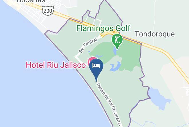 Bahia De Banderas - Hotel Riu Vallarta Maps