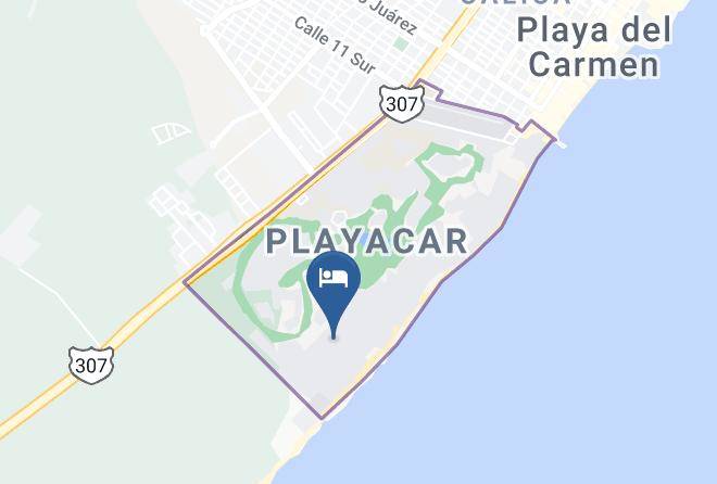 Solidaridad - Hotel Riu Yucatan Maps