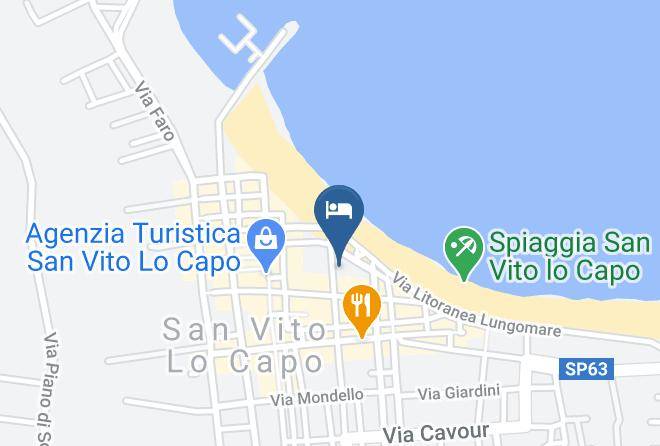 Trapani - Hotel Riva Del Sole Maps