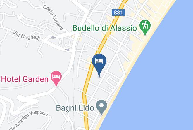 Savona - Hotel Riva Alassio Maps