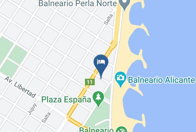 General Pueyrredon Partido - Hotel Rivamar Maps