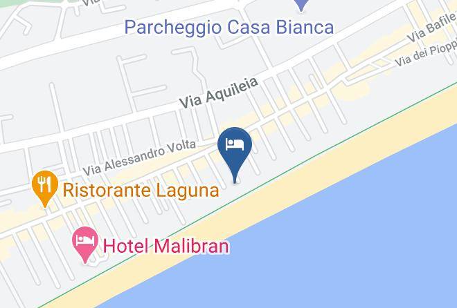 Venice - Hotel Rivamare Jesolo Maps