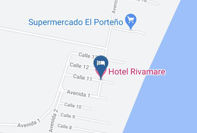 Rocha - Hotel Rivamare Maps