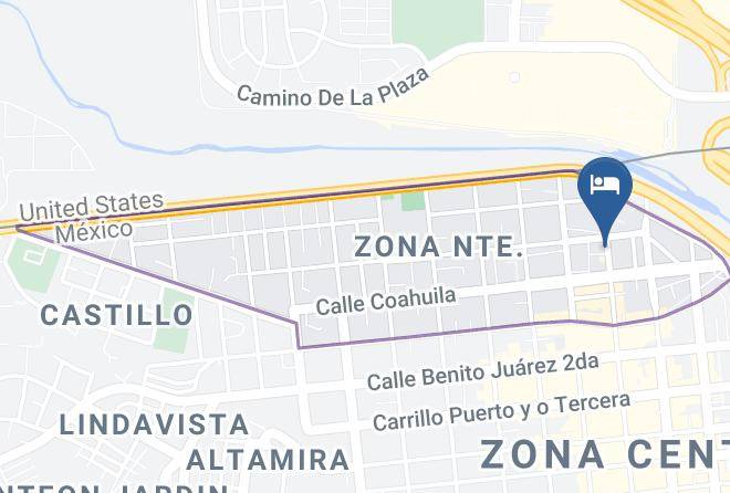 Tijuana - Hotel Rivas Maps