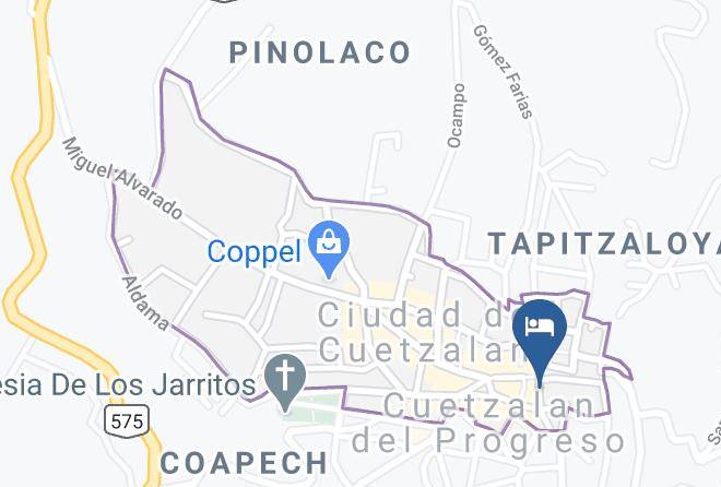 Cuetzalan Del Progreso - Hotel Rivello Maps