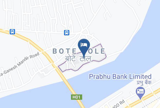 Hotel River Crown Map