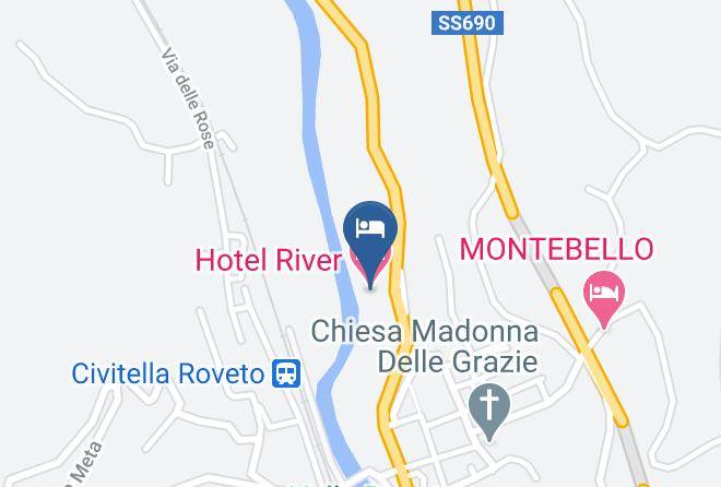 Hotel River Map