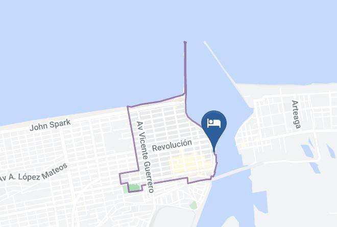 Coatzacoalcos - Hotel River Palace Maps