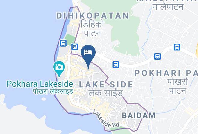 Pokhara - Hotel River Park Maps