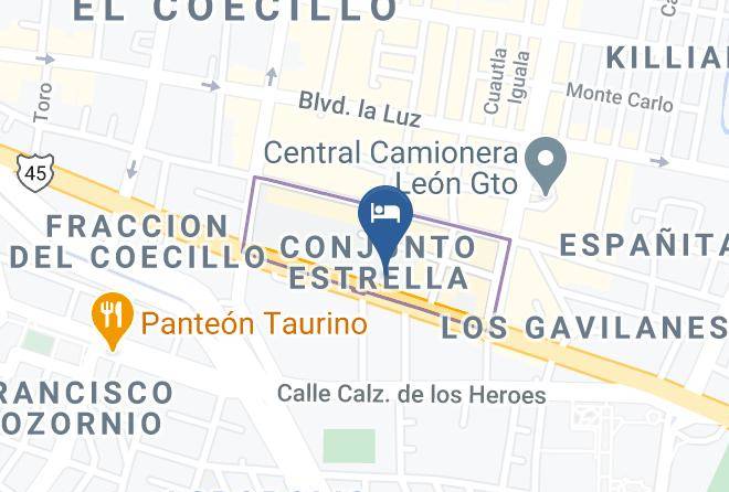 Hotel River Poliforum Map