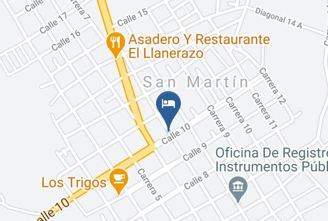 San Martin - Hotel River Side San Martin Maps