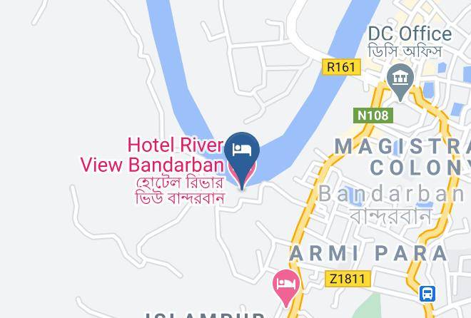 Chittagong - Hotel River View Bandarban Maps
