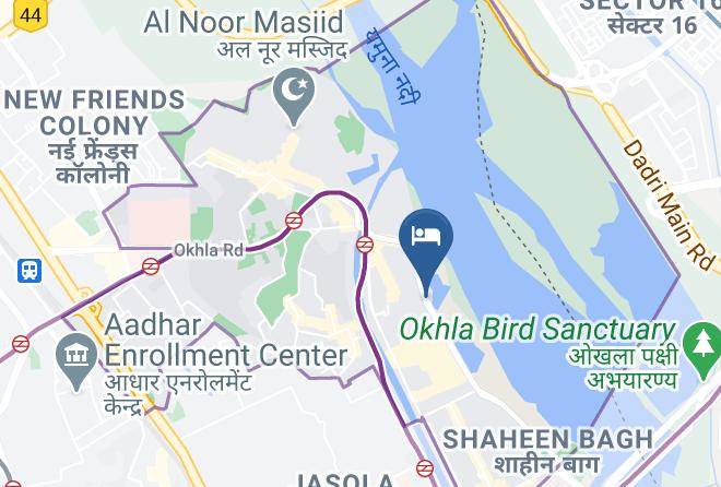 New Delhi - River View Restaurant Maps