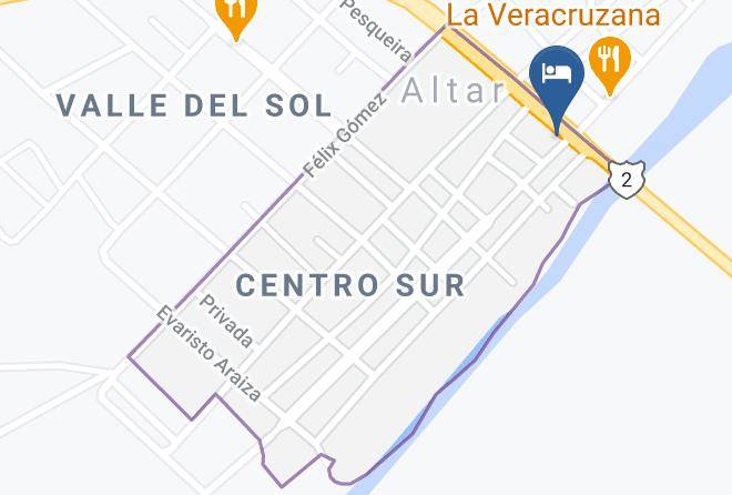 Altar Municipality - Hotel Rivera Maps