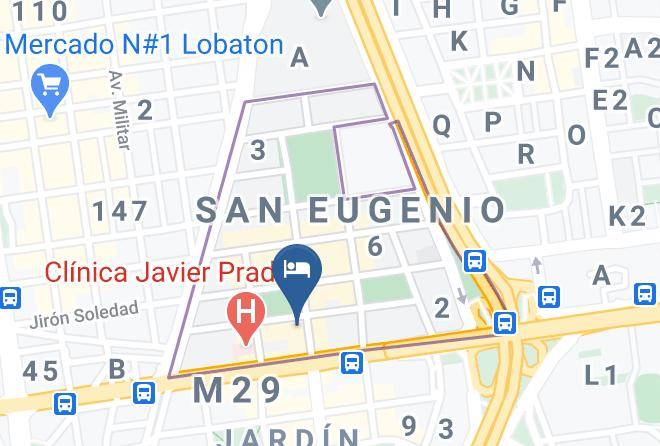 Lince - Hotel Rivera Inn Maps