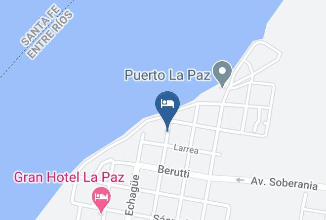 La Paz - Hotel Rivera Maps