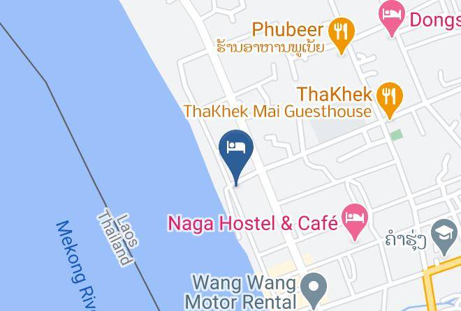 Thakhek - Hotel Riveria Maps