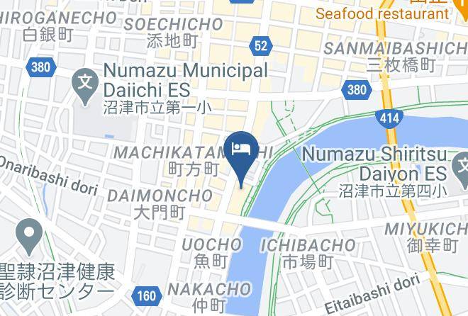 Numazu City - Numazu Riverside Hotel Maps