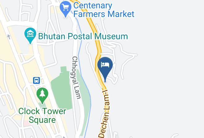 Thimphu - Hotel Riverview Maps