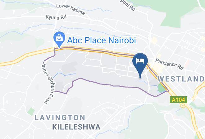 Nairobi - Hotel Riverview Westlands Maps