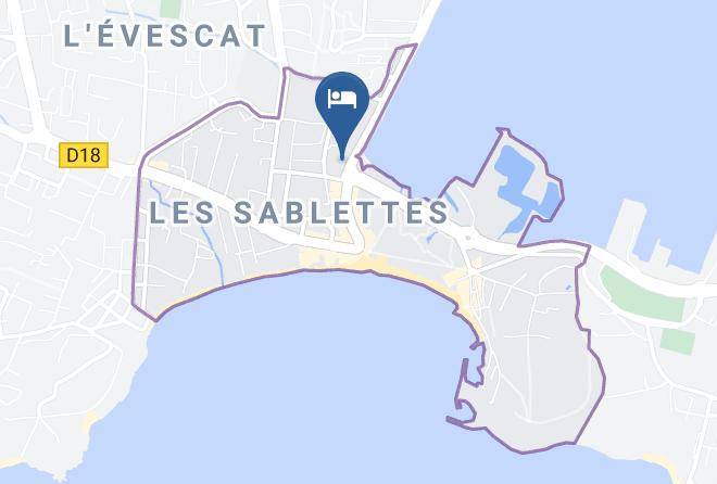 Hotel Rives D'or Map