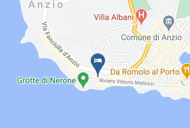 Rome - Hotel Riviera Anzio Maps