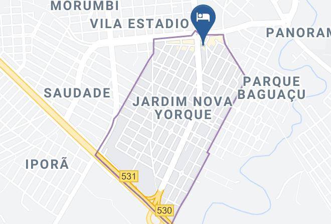 Aracatuba - Hotel Riviera Maps