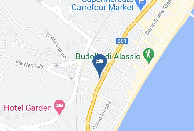 Savona - Hotel Riviera Maps