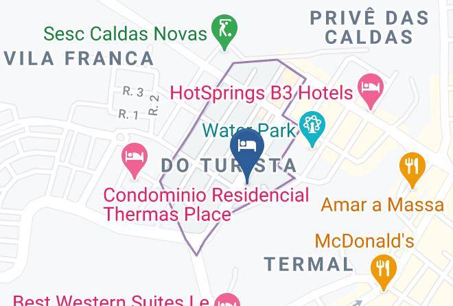 Caldas Novas - Hotel Riviera Caldas Novas Maps