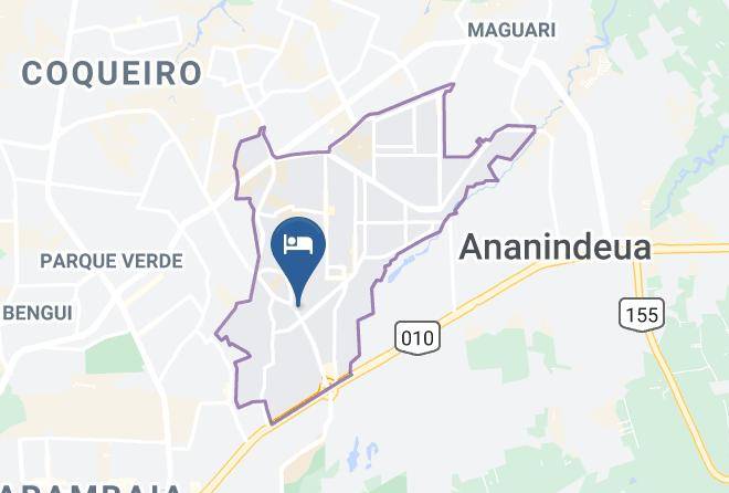 Ananindeua - Hotel Riviera Damazonia Maps