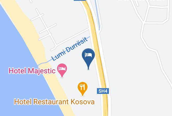 Durres - Hotel Riviera Maps