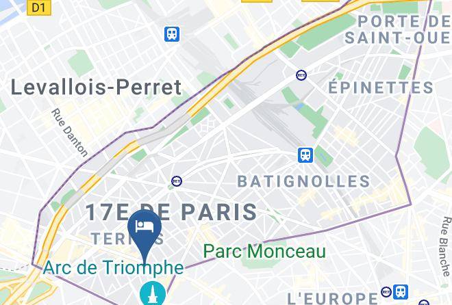 Paris - Hotel Riviera Elysees Maps