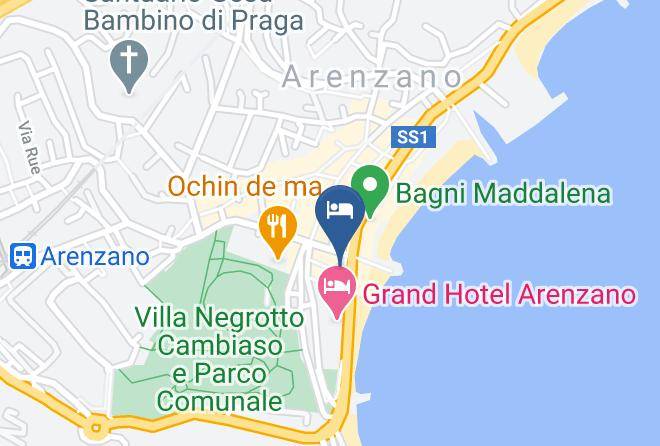 Genoa - Hotel Riviera Maps