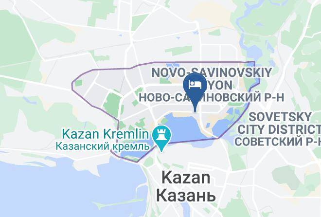 Kazan - Hotel Riviera Maps