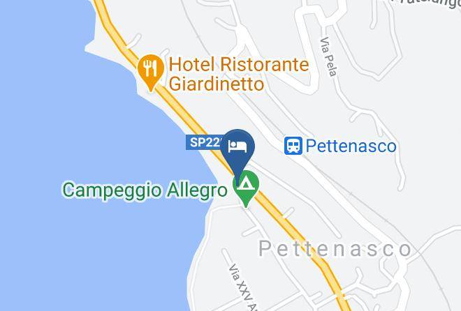 Albergo Riviera Map