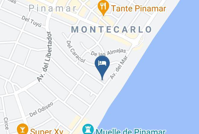 Pinamar - Hotel Riviera Pinamar Maps
