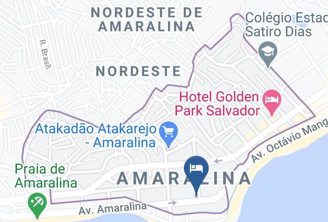 Salvador - Hotel Riviera Premium Maps