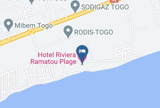Golfe - Hotel Riviera Ramatou Plage Maps