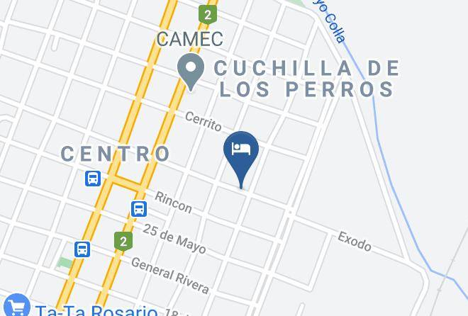 Rosario - Hotel Riviera Maps