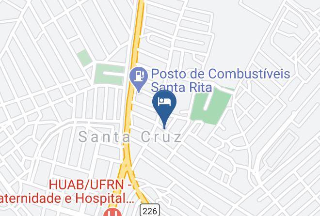 Santa Cruz - Hotel Riviera Maps